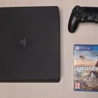PS4 Slim + Controller Sony + Ghost Recon