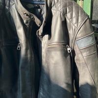 Giubbotto giacca in pelle ORIGINALE Harley 115 ann