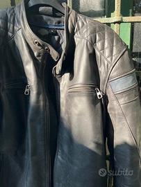 Giubbotto giacca in pelle ORIGINALE Harley 115 ann