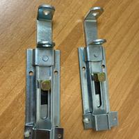 N 2 Chiavistello Zincato Blocco Porta Portone Box