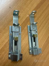 N 2 Chiavistello Zincato Blocco Porta Portone Box