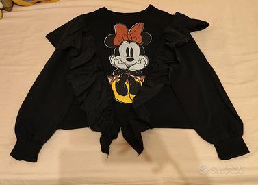 Felpa nera con Minnie 