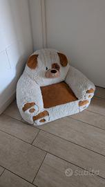Poltrona peluche bambini