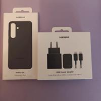Caricatore + cover  Samsung s25