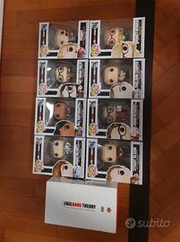 Funko Pop e DVD big bang theory 