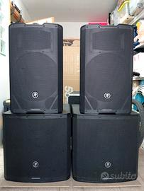 Sistema Completo MACKIE 2x SRT215 + 2x SR18S 