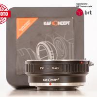 K&F Concept Mount Adapter Pentax K - Micro 4/3