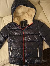 piumino refriguer con pelliccia bambino