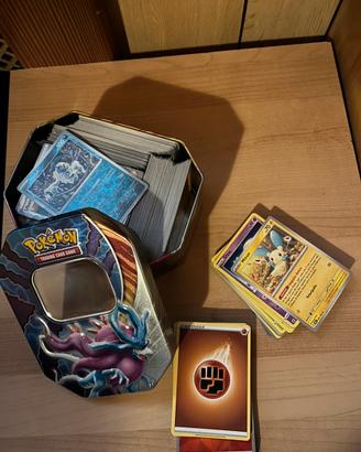 POKEMON  BOX+CARTE COMUNI