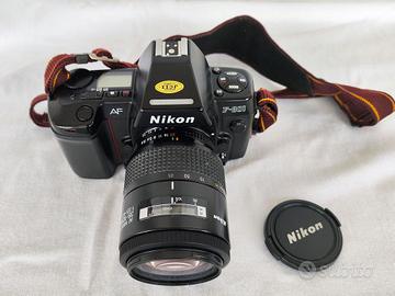 Nikon F-801 AF con obiettivo  35-105   e  filtri