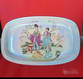 elegante vassoio porcellana Bavaria vintage 