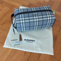 pochette viaggio Burberry Check