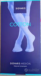 Calze elastiche compressive medicali.