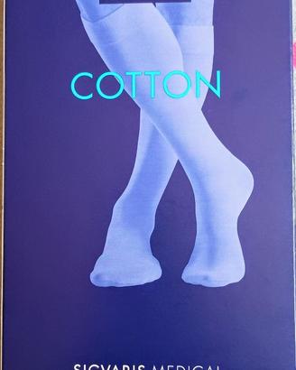 Calze elastiche compressive medicali.