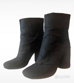 Stivaletti Tronchetti Neri MM6 Maison Margiela