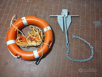ancora Danfort+salvagente anulare