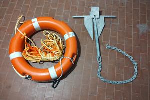 ancora Danfort+salvagente anulare