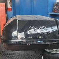 Cassone con barre porta tutto e serratura