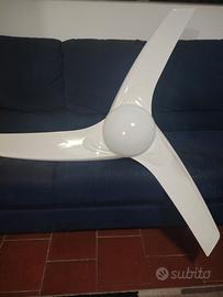 ventilatore da Soffitto con pale e luce 