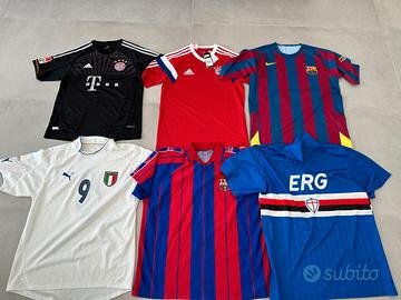 Lotto n°6  maglie calcio