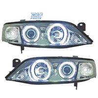 FARI OPEL VECTRA B 96-98 ANGEL EYES CCFL FONDO CRO