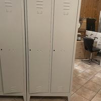 spogliatoio sporco/pulito