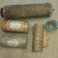 Organetto antico componenti  vari