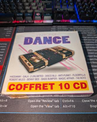 [RARO] L'Intégrale Dance - Cofanetto 10 CD - SIGIL