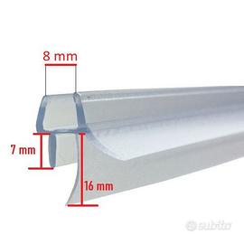 guarnizione aletta rigida 8mm box doccia Disenia
