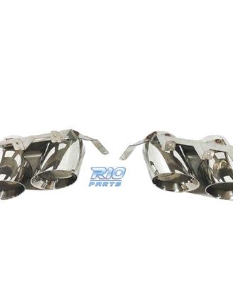 TERMINALI SCARICO FORD MUSTANG 18-23 LOOK GT500 CR