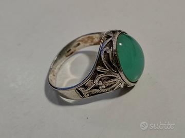 Anello vintage argento 800