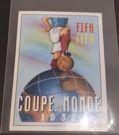 Panini Album Mexico 70 Poster 1938 con velina raro