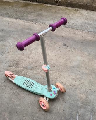 monopattino bambina  3 ruote