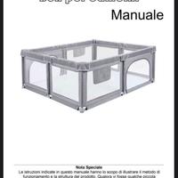 Recinto giochi bambini