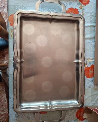6 vassoi in acciaio 18/10 inox