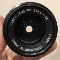 Canon FD 50mm F/1.4  LUMINOSO