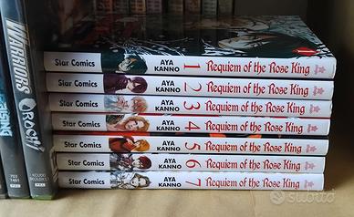 Manga Requiem of the Rose King vol. 1-7