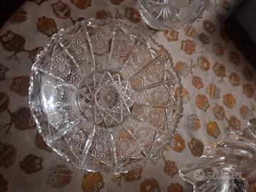 porta dolci cristallo lavorato
