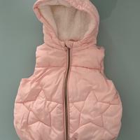 Giubbino senza maniche bambina