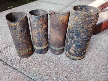 ww1 Bicchieri shrapnel