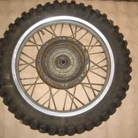 KTM 350 250 Ruota posteriore anni 70 MOZZO MAGNESI