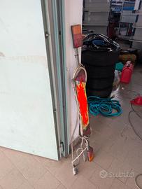 Portatarga carrello auto