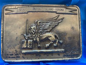 Targhetta Quartier Generale Italiano Verona