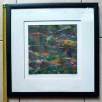 Stampa colorata con cornice 50x50