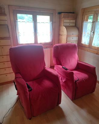 Sing/Dopp Poltrone Relax Elettriche Alzapersona 