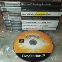 Lotto Videogiochi PS2: Rayman, Jak X, WRC, WWE