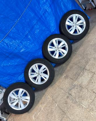 Cerchi + Gomme Volkswagen Originali 15 pollici