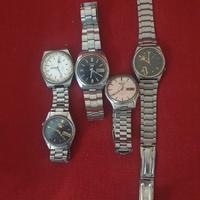 5 orologi Seiko 5 automatici non funzionanti