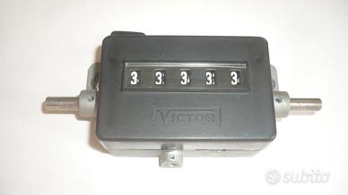 Contapezzi meccanico Vintage Victor fino a 99999