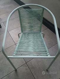 4 sedie da giardino 